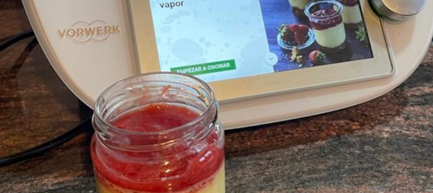 Cheesecakes al vapor con Thermomix