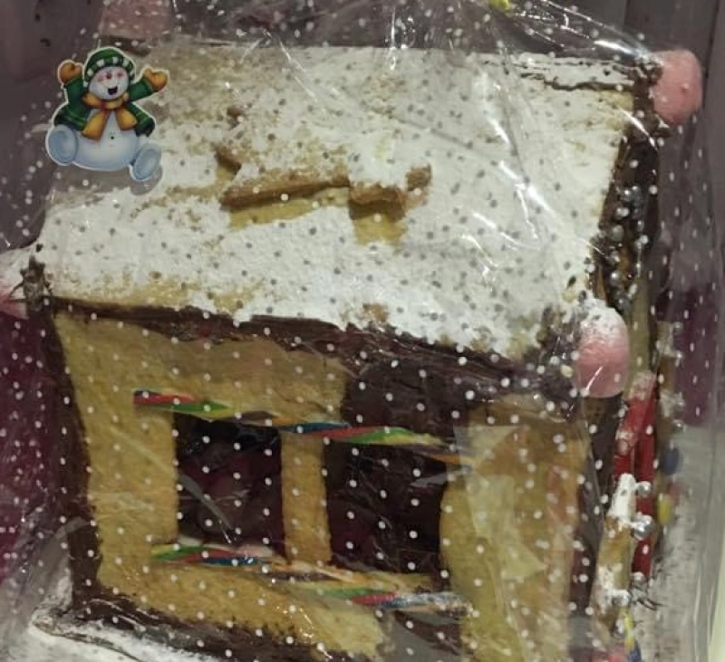 Casita de galleta con thermomix