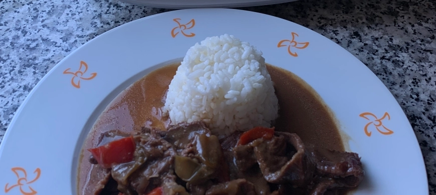 Ternera con salsa de ostras en Thermomix.