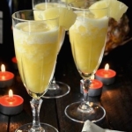 SORBETE DE PIÑA Y CAVA